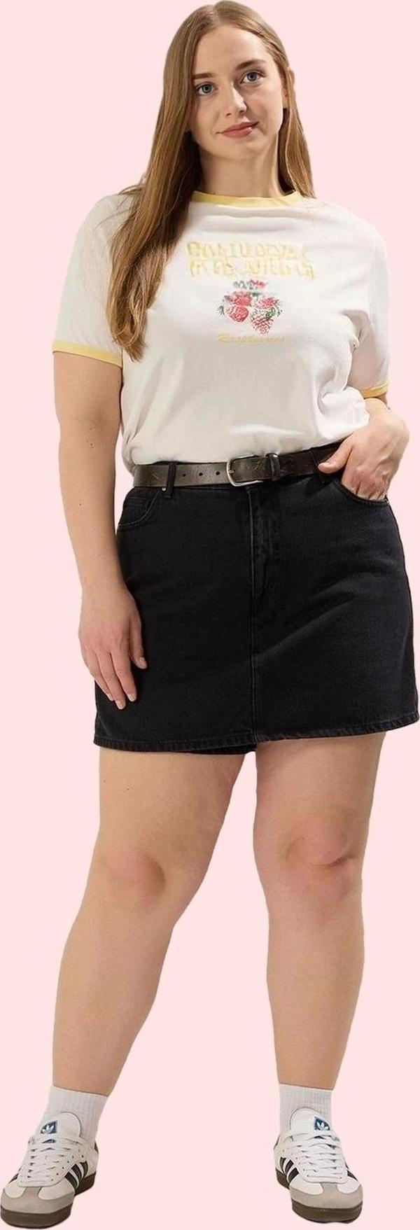 Kadın Denim Şort Etek Yüksek Bel Geniş Paça Pamuklu Günlük Kombinler Yaz Aylarının Vazgeçilmezi - Image 1