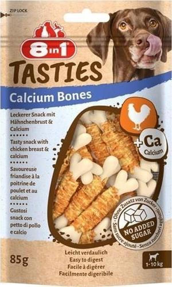 8in1 Tasties Calcium Bones 85G  - Image 1