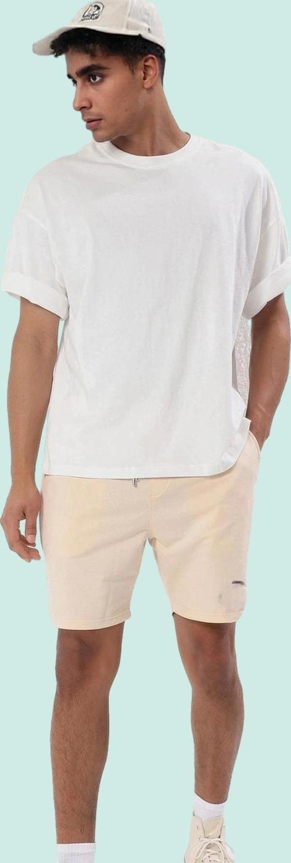 Erkek Geniş Paça Şort Pamuk Günlük Kombinler İçin Rahat Hafta Sonu Yaz Aylarının Vazgeçilmezi - Image 1