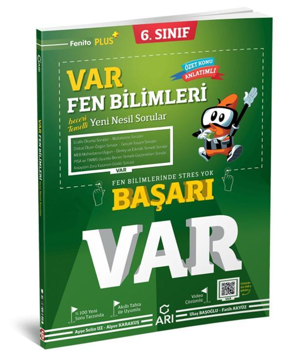 Arı Yayınları 6. Sınıf Var Fen Bilimleri Soru Bankası 2021-2022 - Arı Yayıncılık - Image 1