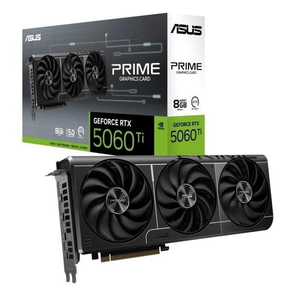 Asus Prıme-rtx5060tı-o8g  8gb Ddr7 128bıt 3xdp Hdmı Ekran Kartı - Image 1