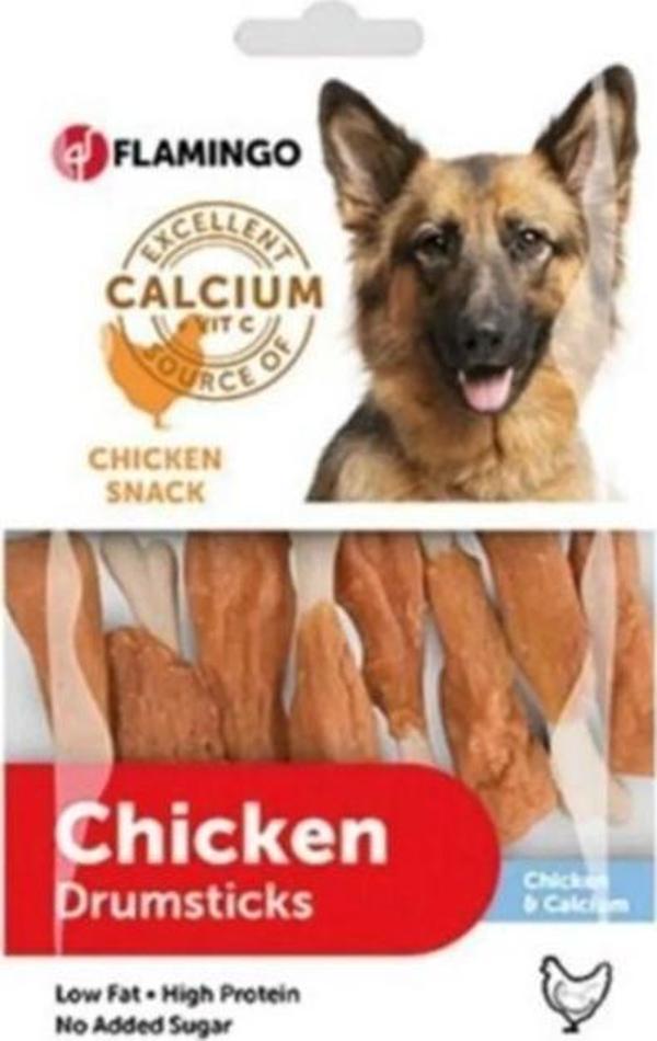 Flamingo Chicken Drumsticks Tavuk Etli Köpek Ödül  Budu 85 Gr    - Image 1
