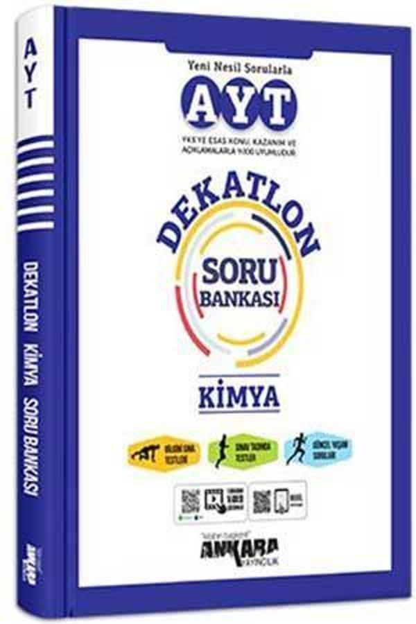 Ankara Yayıncılık  Ayt Kimya Dekatlon Soru Bankası 2021-2022 - Ankara Yayıncılık - Image 1