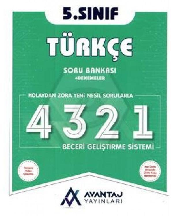 Avantaj Yayınları 5. Sınıf Türkçe Soru Bankası - Avantaj Yayınları - Image 1