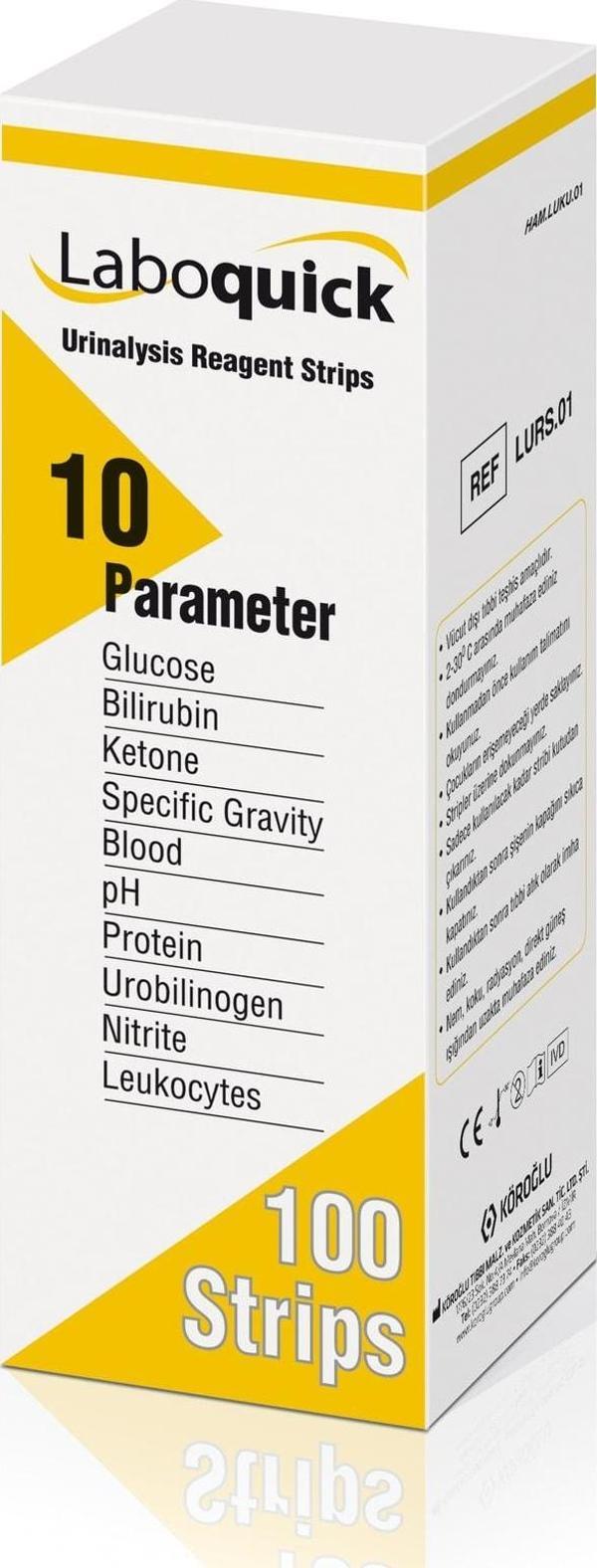Laboquick 10 Parametre Idrar Stribi - Image 1