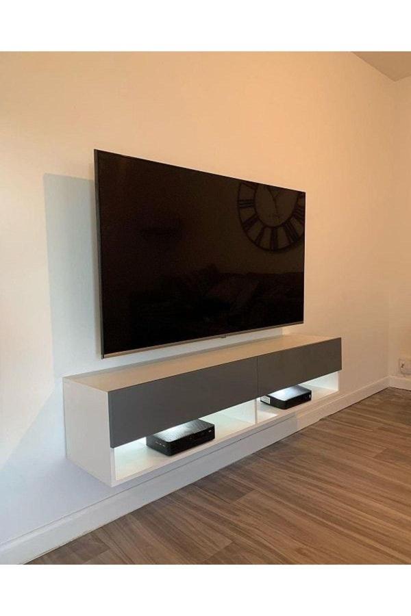 Mozide White Lapaz Tv Ünitesi - Image 1