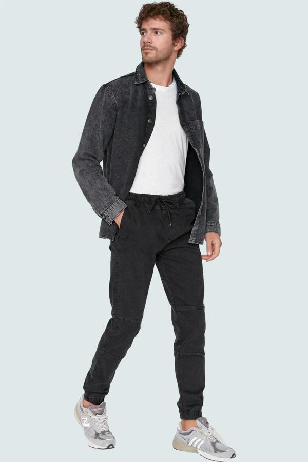 Erkek Jogger Kot Pantolon Regular Boy Normal Bel Pamuk Günlük Kullanım Yaz Aylarının Vazgeçilmezi - Image 1
