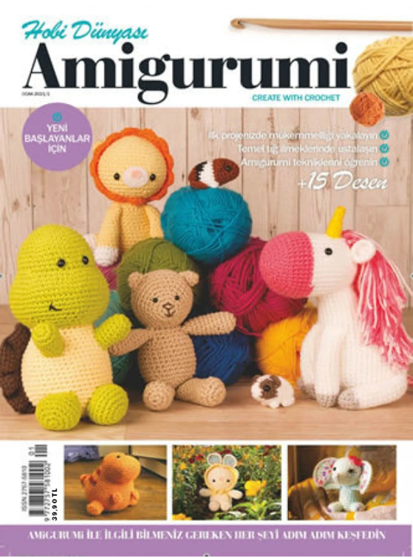 Turkuvaz Dergi Hobi Dünyası Amigurumi Dergi - Turkuvaz Dergi - Image 1