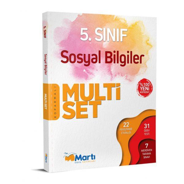 Martı Yayınları 5. Sınıf Sosyal Bilgiler Multitest Klp - Image 1