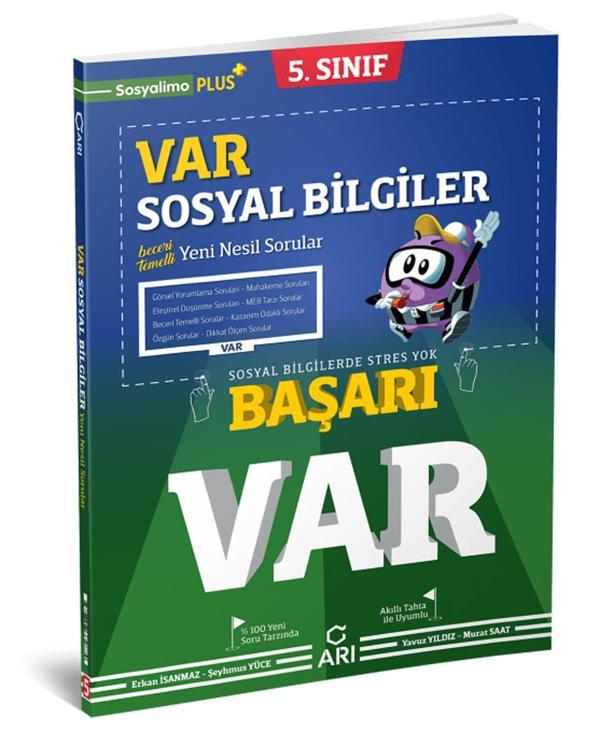 Arı Yayınları 5. Sınıf Var Sosyal Bilgiler Soru Bankası 2021-2022 - Arı Yayıncılık - Image 1