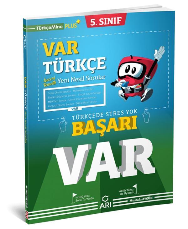 Arı Yayınları 5. Sınıf Var Türkçe Soru Bankası 2021-2022 - Arı Yayıncılık - Image 1