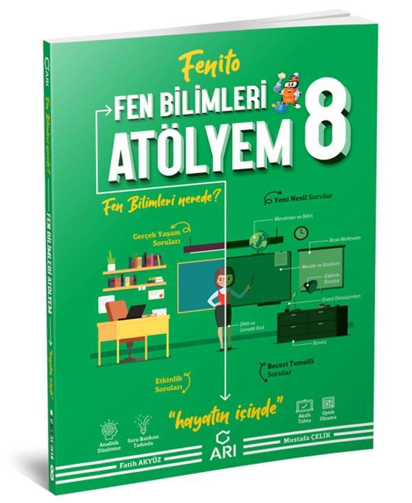 Arı Yayınları 8. Sınıf Lgs Fen Bilimleri Atölyem Soru Bankası 2021-2022 - Arı Yayıncılık - Image 1