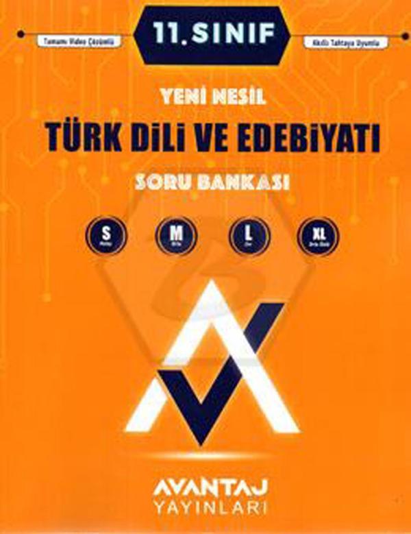 Avantaj Yayınları 11. Sınıf Türk Dili Ve Edebiyatı Soru Bankası 0922 - Avantaj Yayınları - Image 1