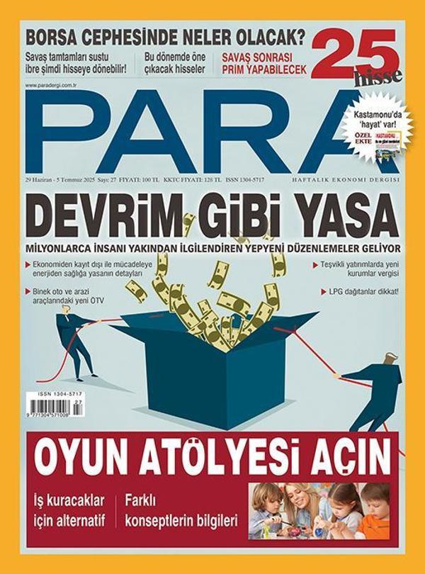 PARA 1 YIL ABONELİK ( YILDA 48 SAYI ) - Turkuvaz Dergi - Image 1