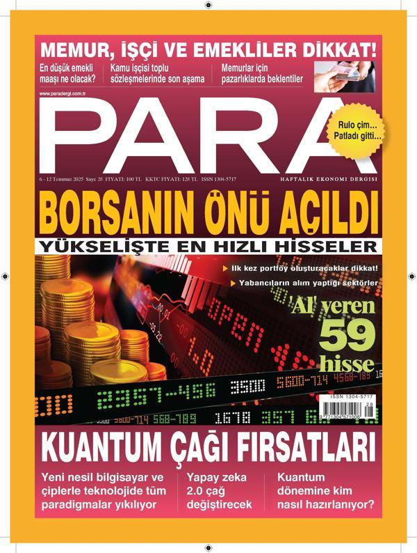 PARA 1 YIL ABONELİK ( YILDA 48 SAYI ) - Turkuvaz Dergi - Image 1
