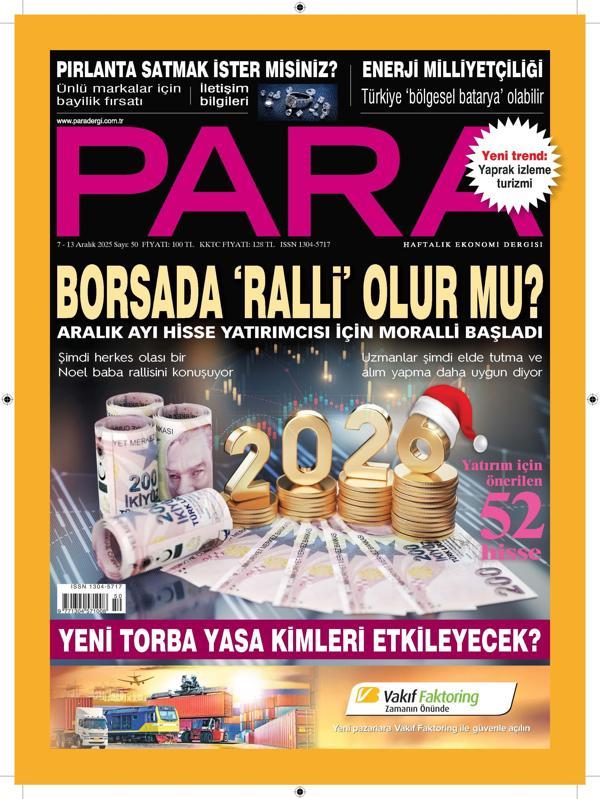 PARA 1 YIL ABONELİK ( YILDA 48 SAYI ) - Turkuvaz Dergi - Image 1