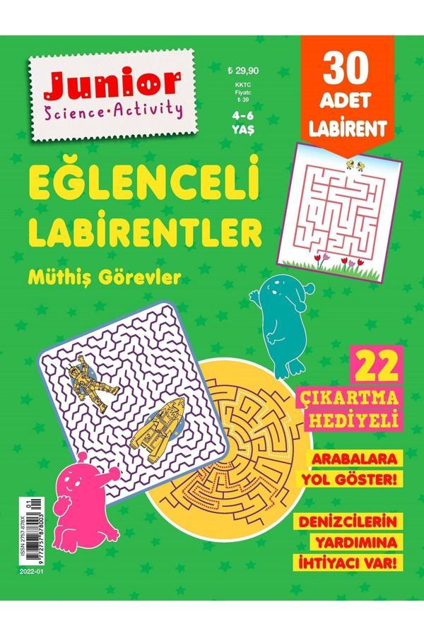 Turkuvaz Dergi Junior Eğlenceli Labirentler Müthiş Görevler - Turkuvaz Dergi - Image 1