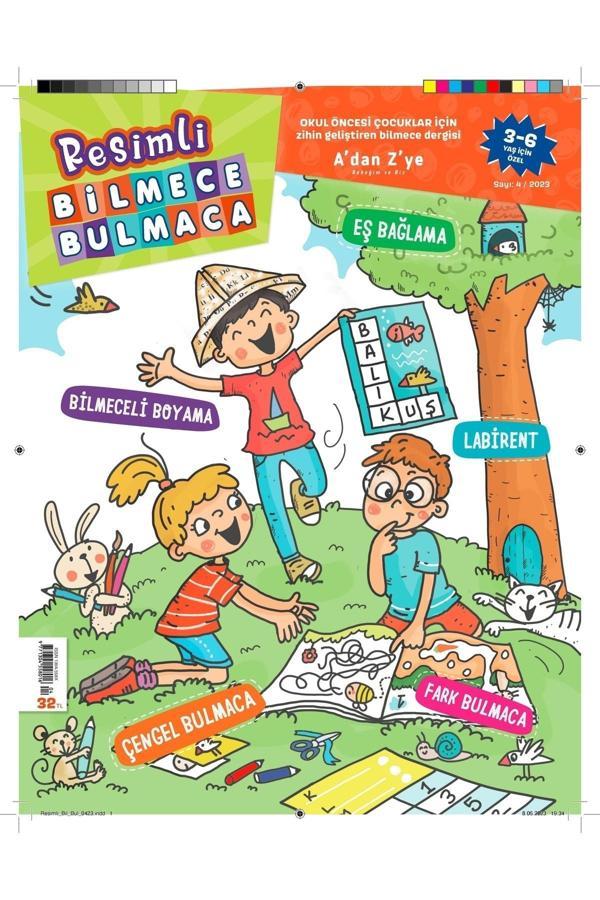 Turkuvaz Dergi Resimli Bilmece Bulmaca 4 - Turkuvaz Dergi - Image 1