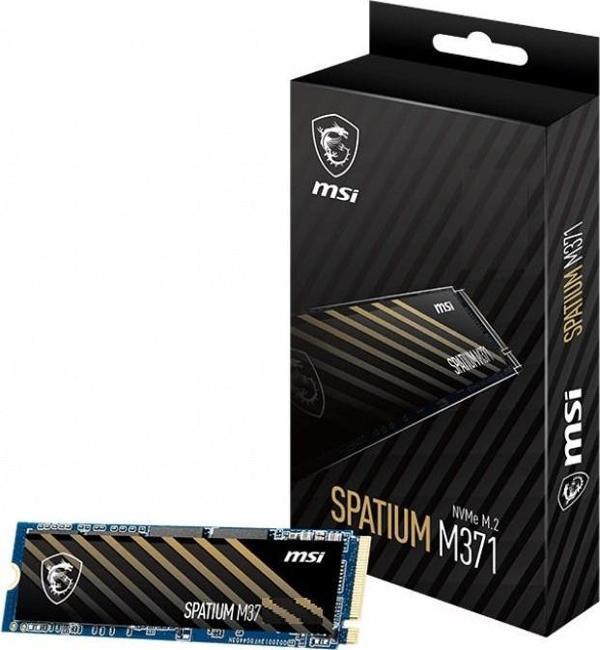 Msı Ssd Spatıum M371 Nvme M.2 500Gb Nvme M.2 500Gb R:2200 W:1150 - Image 1