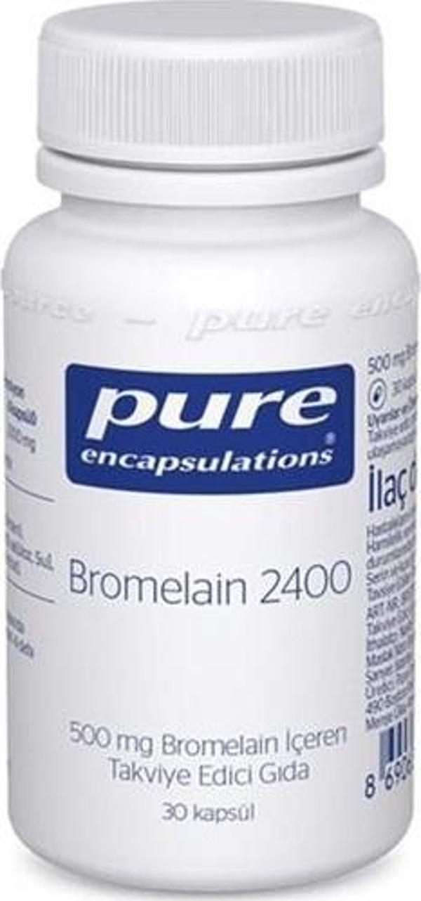 Pure Bromelain 2400 - 30 Kapsül - Image 1