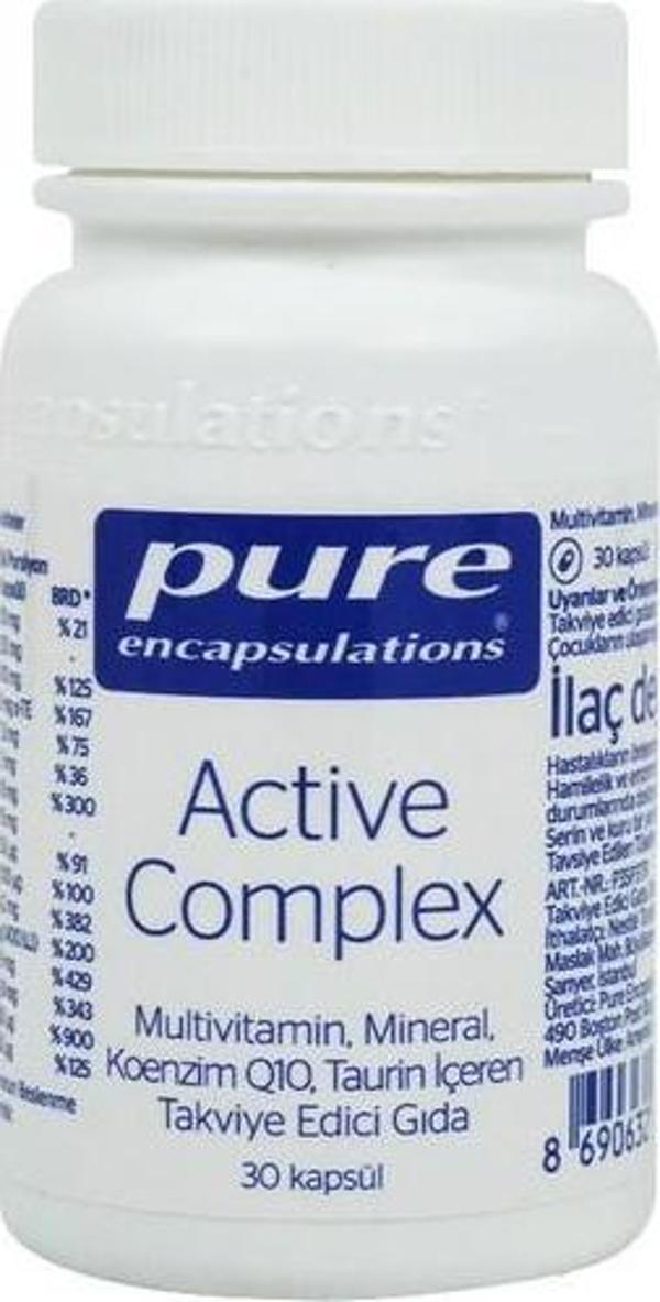Pure Encapsulations Active Complex 30 Kapsül - Image 1
