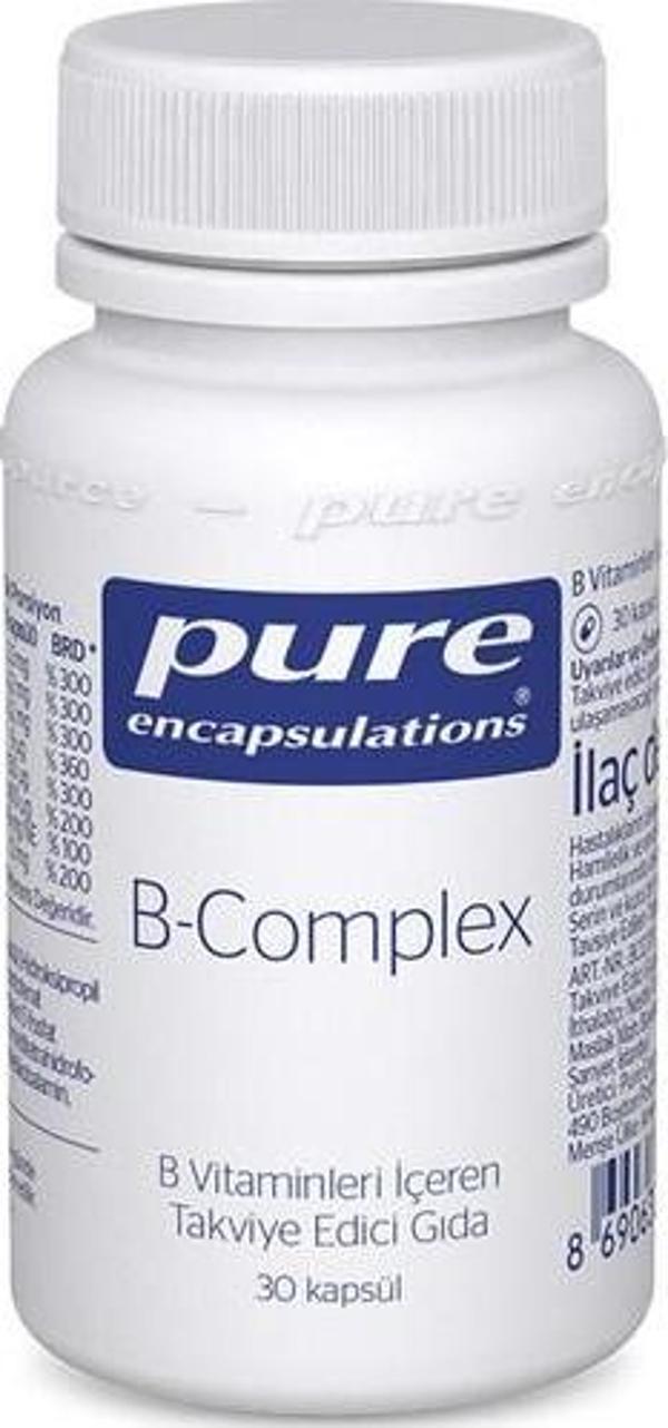 Pure Encapsulations B-Complex 30 Kapsül - Image 1