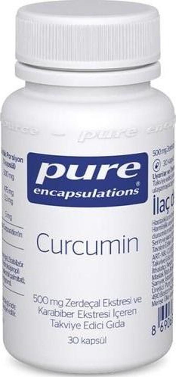 Pure Encapsulations Curcumin 500 Mg 30 Kapsül - Image 1