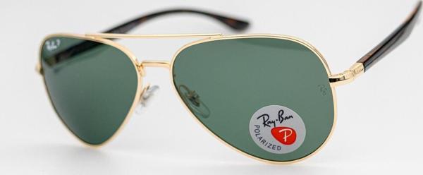 Ray-Ban Rb 3675 001/58 58-14 Polarize Unisex Güneş Gözlüğü - Image 1