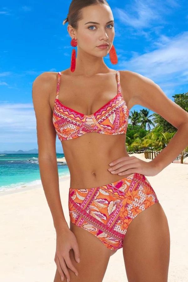 Tasarım Bikini Takımı Yaz Koleksiyonu Yüksek Konfor Klora Dayanıklı Ergonomik Kesim - Image 1
