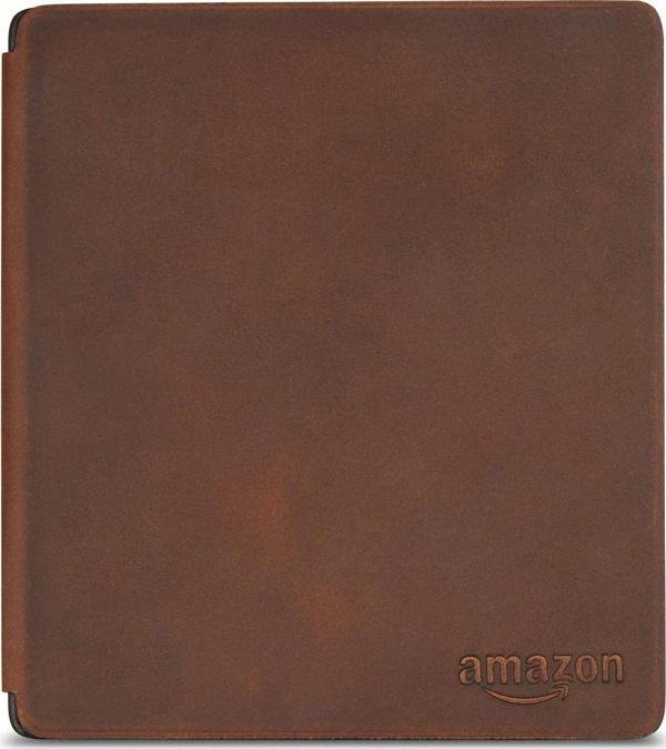 Kindle Oasis Birinci Sınıf Orijinal Deri Kılıf Kahverengi - Image 1