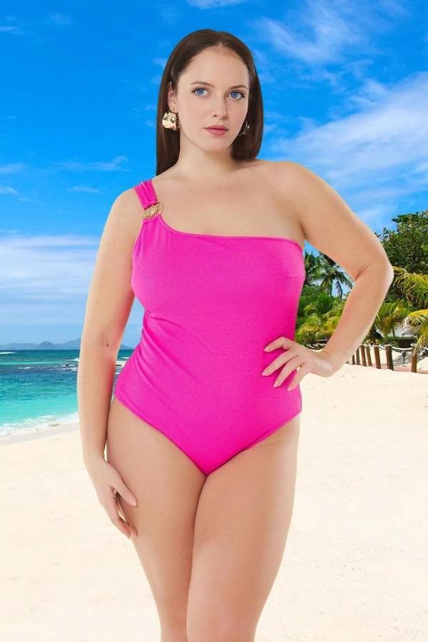Konforlu Plus Size Mayo Tasarım Büyük Beden Esnek Kumaş Her Bedende Şıklık Hızlı Kuruyan - Image 1