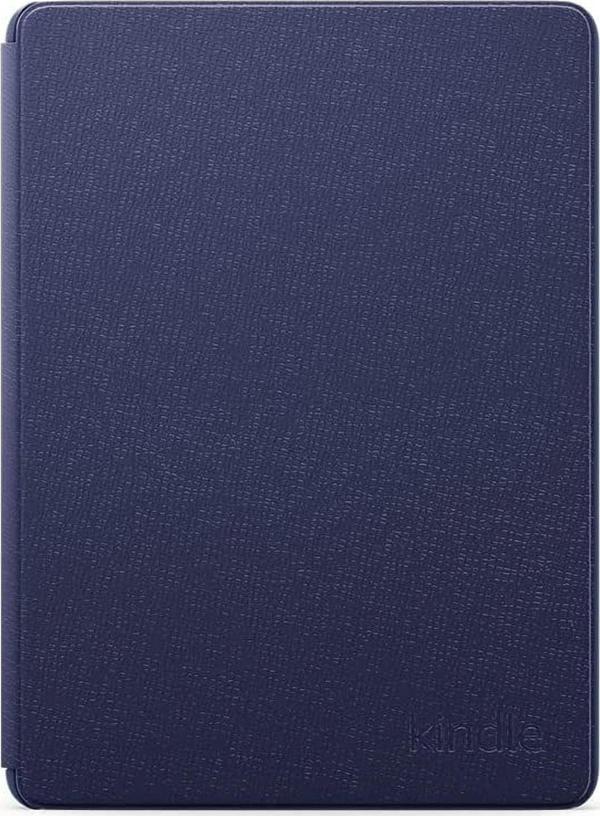 6.8" Paperwhite 5 E Kitap Okuyucu Orijinal Deri Kılıf Lacivert - Image 1