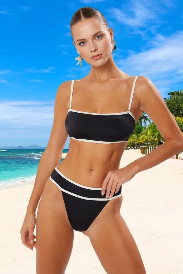 Tasarım Bikini Takımı Yüksek Konfor Plaj Ve Havuz İçin Yaz Koleksiyonu Ergonomik Kesim - Image 1