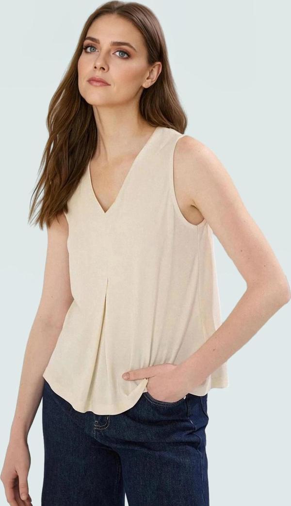 Regular Kalıp Kolsuz Modal Bluz Nefes Alan Rahat Uzun Ömürlü Seçkin Malzeme Modern Stil - Image 1