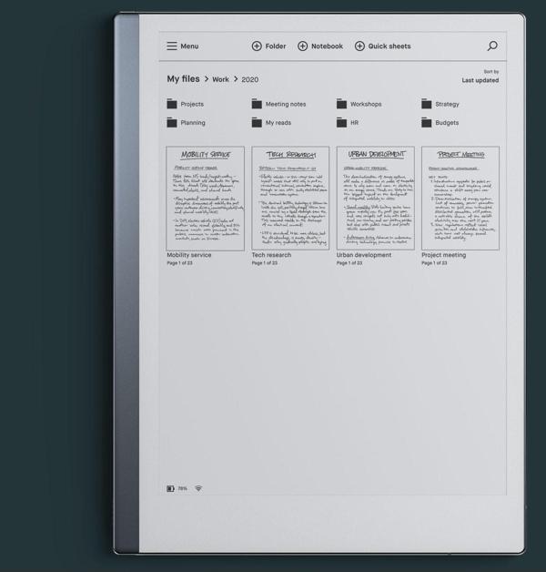 2 Digital Paper Tablet 10,3" E Kitap Okuyucu - Image 1