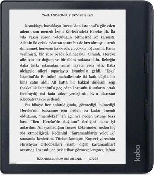 Sage E-rdr Siyah Okuma Cihazı N778 - Image 1