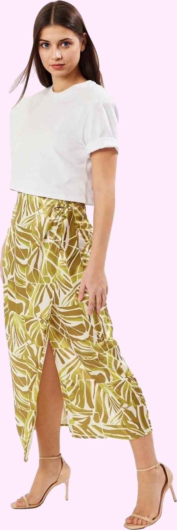 Kadın Sarong Siluet Maxi Etek Çok Etnik Desen Günlük Kombinler İçin Yaz Aylarının Vazgeçilmezi - Image 1