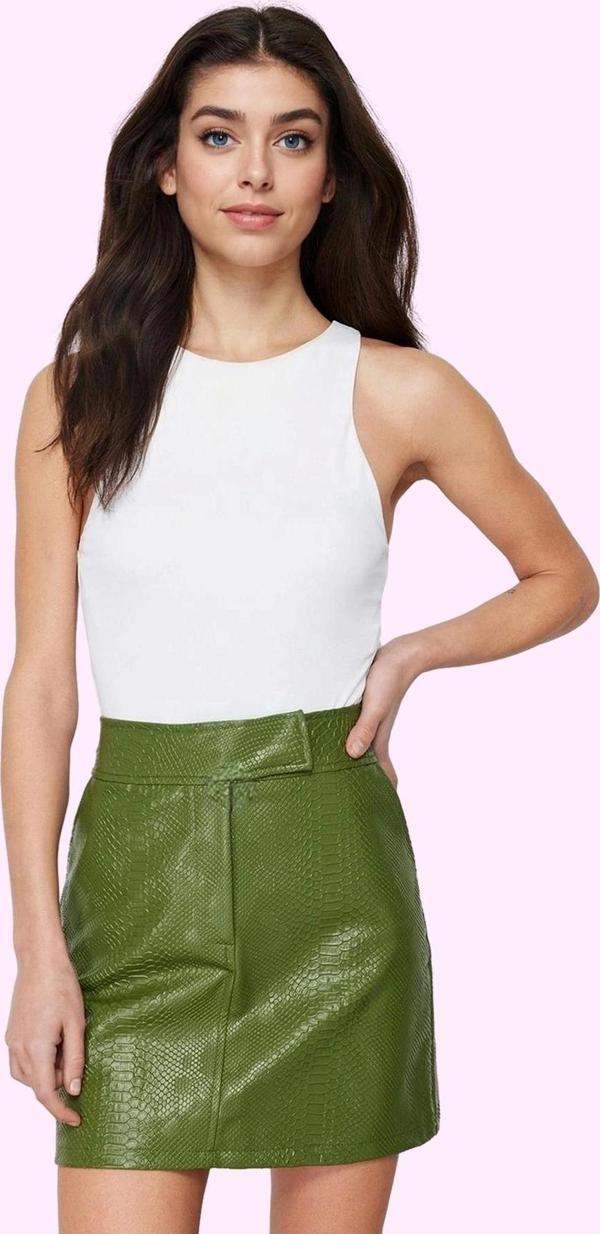 Kadın Dokuma Mini Etek Yüksek Bel A Line Kesim Şık Gece Kombinleri Yaz Aylarının Vazgeçilmezi - Image 1