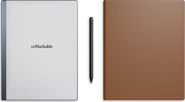 2 Digital Paper Tablet + Marker Plus + Kapaklı Kahverengi Kılıf - Image 1