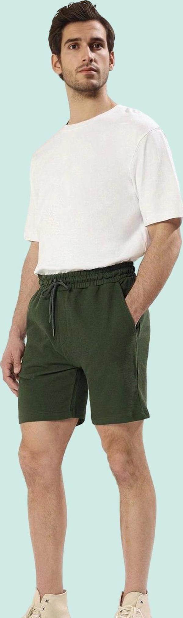 Erkek Kısa Boy Pamuklu Geniş Paça Şort Rahatlık ve Stil Günlük Kullanım Yaz Aylarının Vazgeçilmezi - Image 1