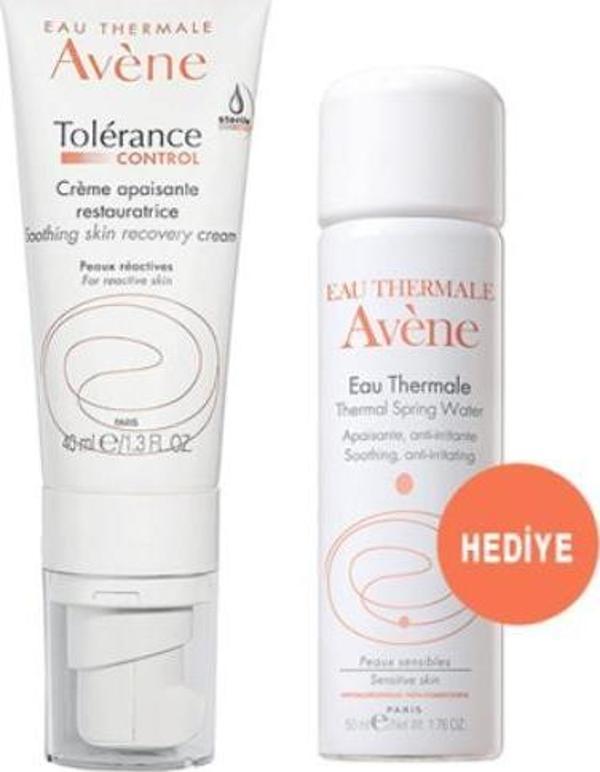 Avene Tolerance Control Soothing Skin Recovery Cream 40 ml + Termal Su 50 ml - Image 1