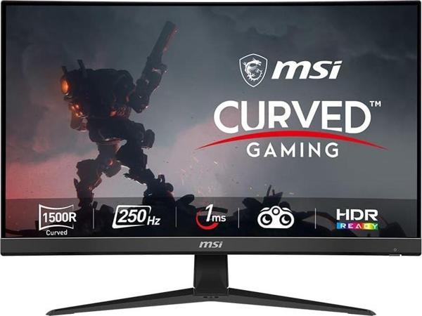 MSI G27C4X 27 1920x1080 250Hz 1ms HDMI DP Curved Gaming Monitör - Image 1