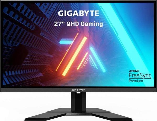 Gigabyte G27Q 27 2560x1440 144Hz 1ms HDMI DP HDR 400 IPS Gaming Monitör - Image 1
