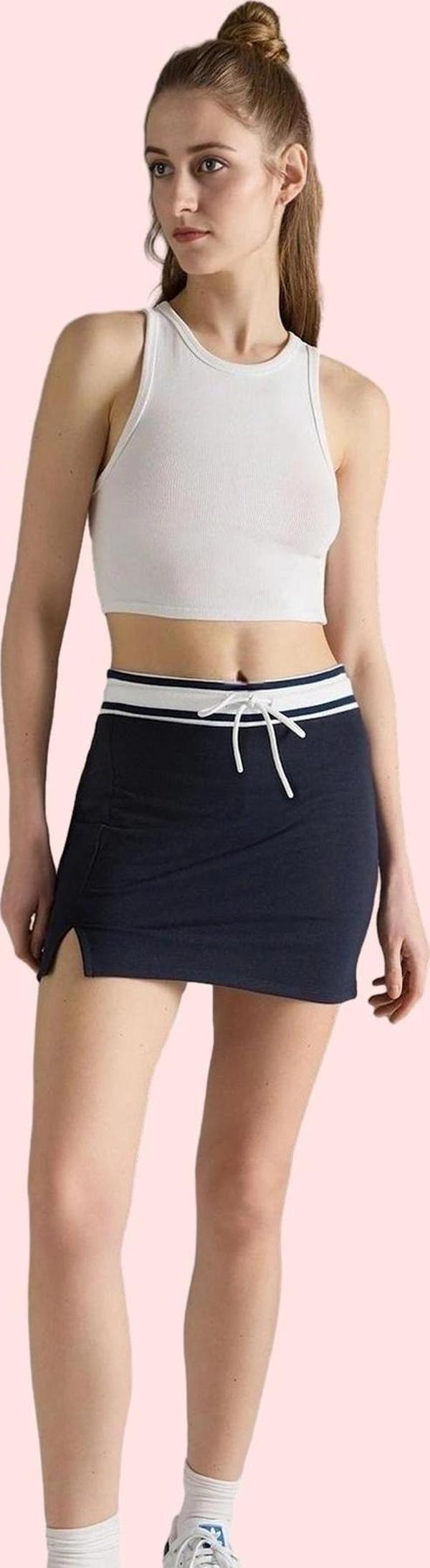 Kadın Beli Lastikli Mini Şort Etek Yazlık Casual Günlük Kombinler İçin Yaz Aylarının Vazgeçilmezi - Image 1