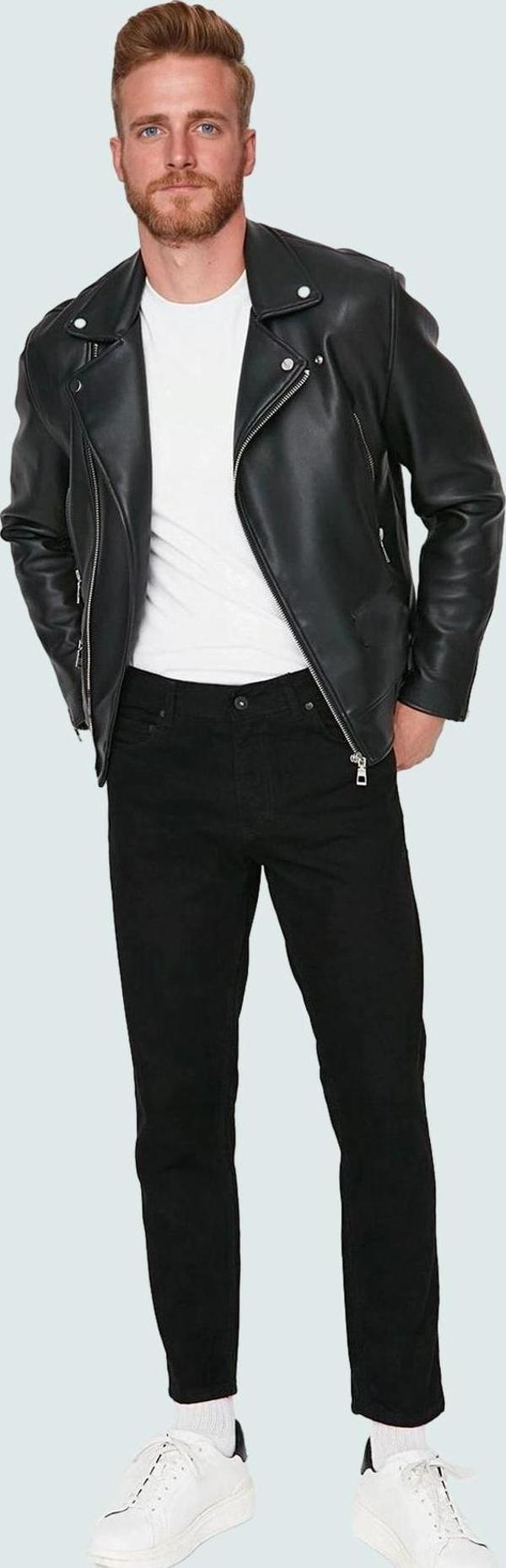 Erkek Pamuk Denim Kot Pantolon Regular Boy Relaxed Kalıp 5 Cep Detayı Günlük Stil Hafta Sonu - Image 1