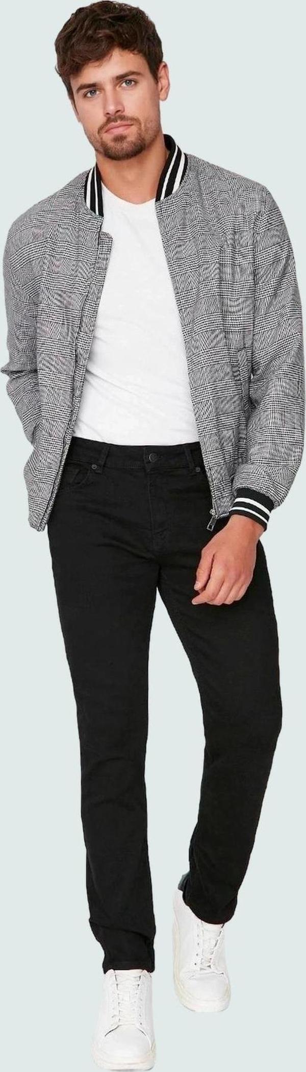 Erkek Pamuklu Denim Pantolon Slim Fit Dar Paça Koleksiyonu Yaz Aylarının Vazgeçilmezi - Image 1