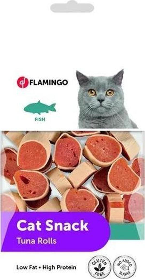 Flamingo Hapki Cat Sushi Roll Tuna Balıklı Kedi Ödülü 50 gr   - Image 1