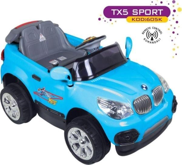 Aliş 605K TX5 Sport Uzaktan Kumandalı 12 V Akülü Araba - Image 1