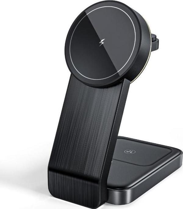 Sunix MG50 3in1 15W Hızlı Şarj Özellikli Magsafe Wireless Stand - Image 1