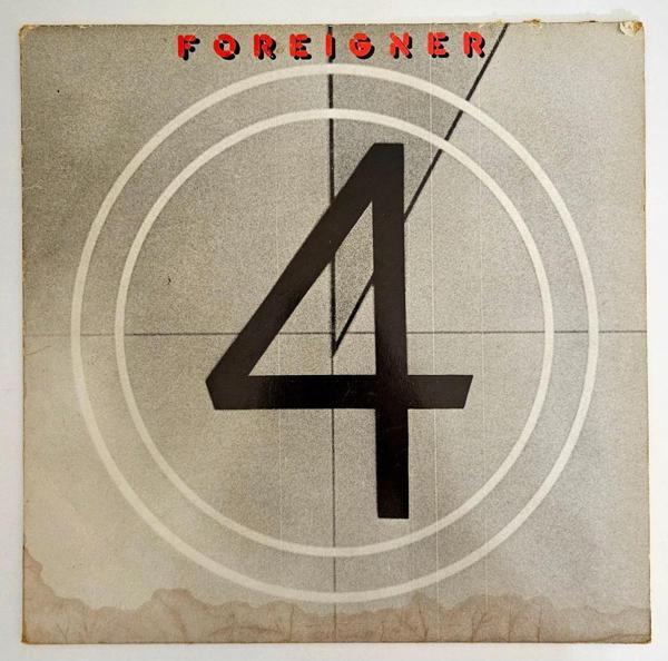 Uraz Plak Foreigner - 4 (1981 Avrupa Dönem Baskı) - Image 1